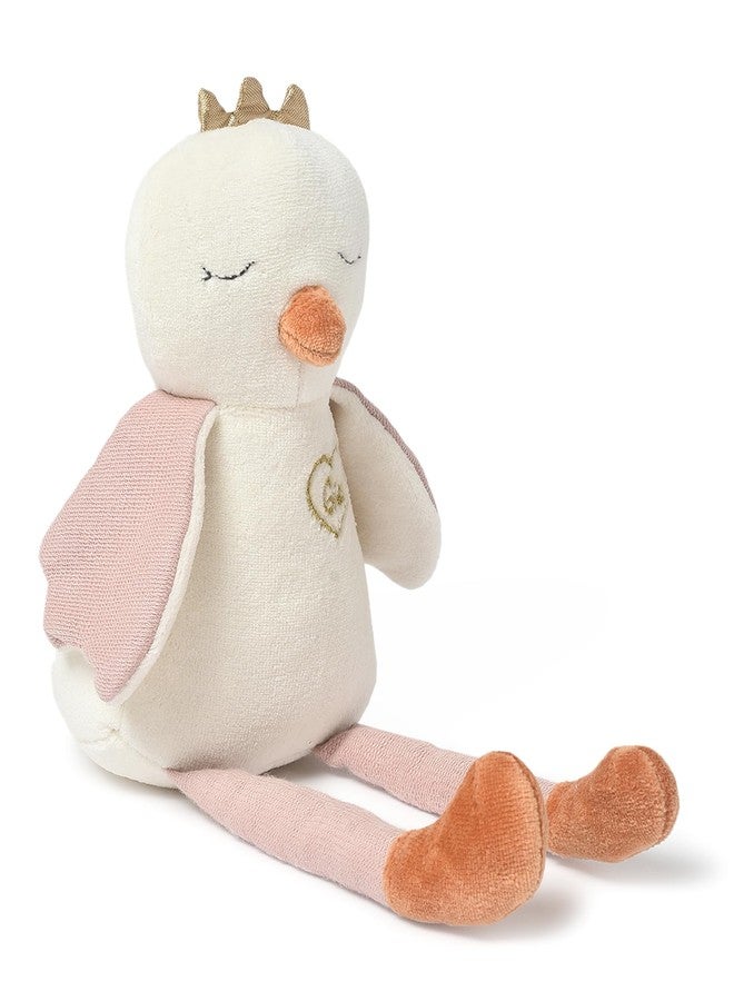 Mi Arcus Owl Bird Soft Plush Toy Cream - Length 32 cm - Image 1